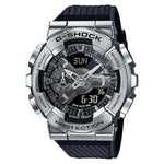 GM-110 Reloj G-Shock Hombre Caja Plateada Correa Resina
