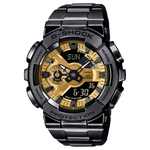 GM-110BD-1A9 Reloj G-Shock Hombre Acero Inoxidable Negro Dorado