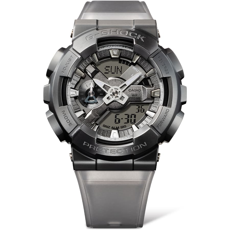 GM-110MF Reloj G-Shock Hombre Correa de Resina Negro y Gris - Vista 5