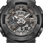 GM-110MF Reloj G-Shock Hombre Correa de Resina Negro y Gris - Vista lateral