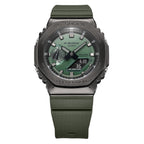 GM-2100B-3A Reloj G-Shock de caballero banda de caucho - Resina Verde