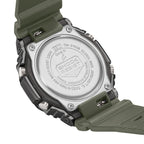 GM-2100B-3A Reloj G-Shock de caballero banda de caucho - Resina Verde