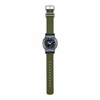 GM-2100CB Reloj G-Shock G-Steel Hombre Correa Tela Verde - Vista lateral