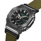 GM-2100CB Reloj G-Shock G-Steel Hombre Correa Tela Verde - Vista 6