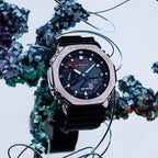 GM-2100RW Reloj G-Shock GM-2100 Hombre Caja Acero Negro - Detalle de esfera