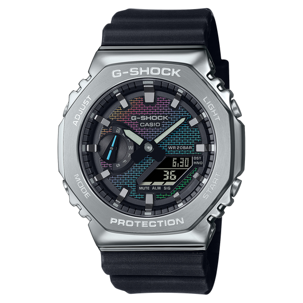 GM-2100RW Reloj G-Shock GM-2100 Hombre Caja Acero Negro - Reloj original en Guatemala