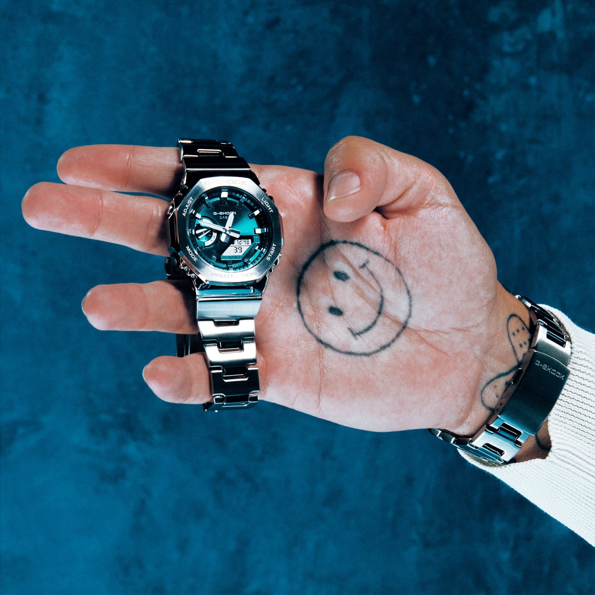 GM-2110D-3A1 Reloj G-Shock de hombre pulsera de metal