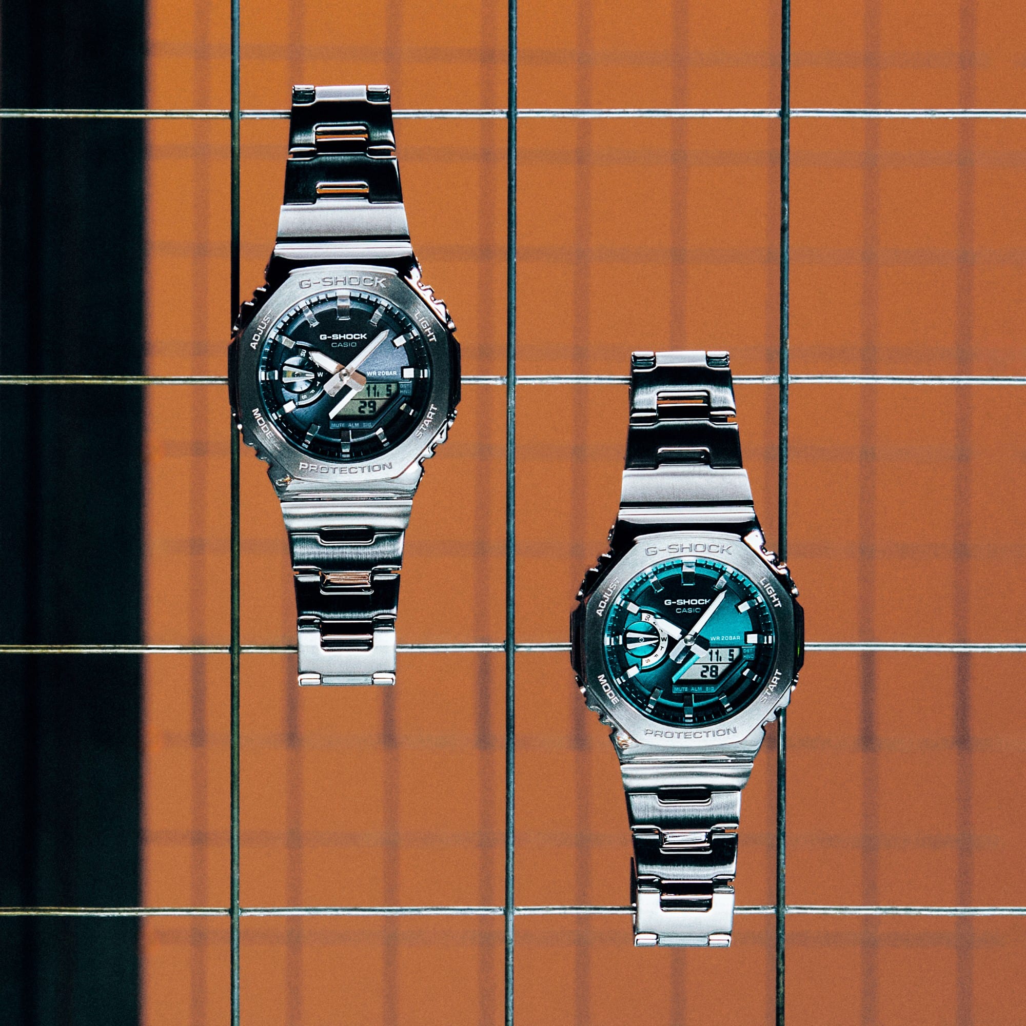 GM-2110D-8A Reloj G-Shock de hombre banda de metal