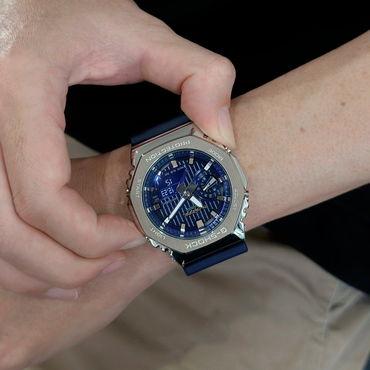 GM-2110SH-2A Reloj G-Shock de hombre pulsera de caucho