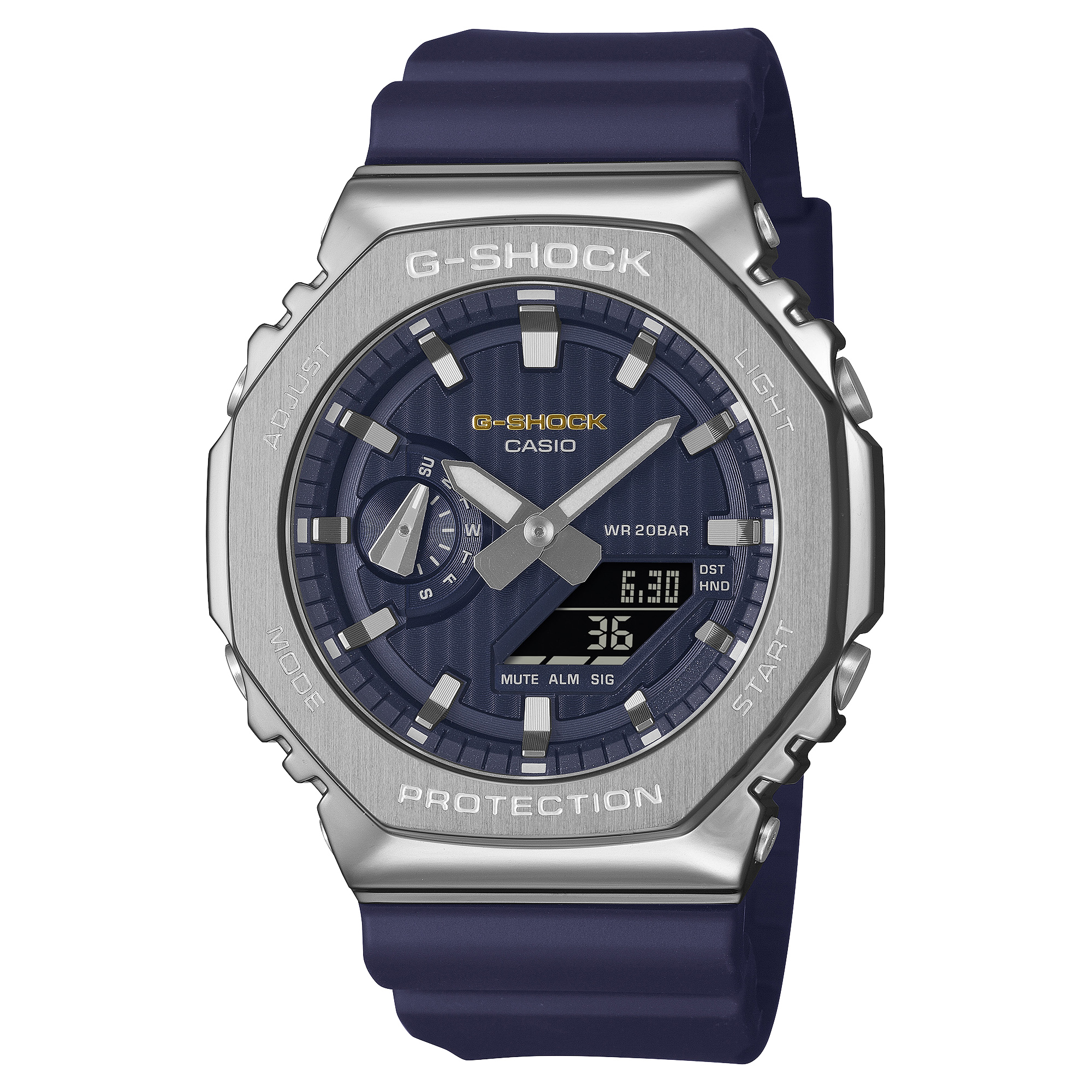 GM-2110SH-2A Reloj G-Shock de hombre pulsera de caucho