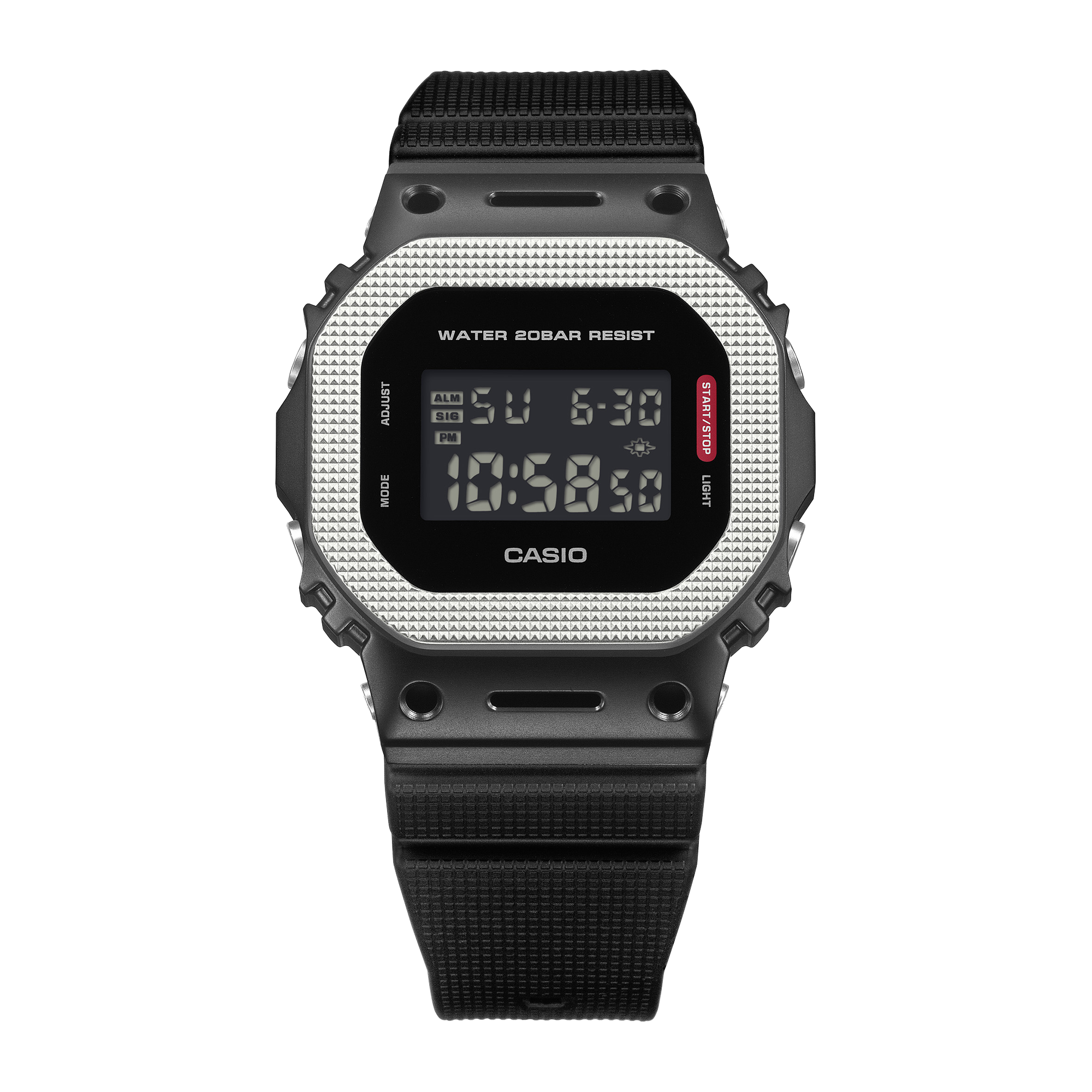 GM-5600BM Reloj G-Shock GM-5600 Hombre Caja Metal Plateada - Vista 5