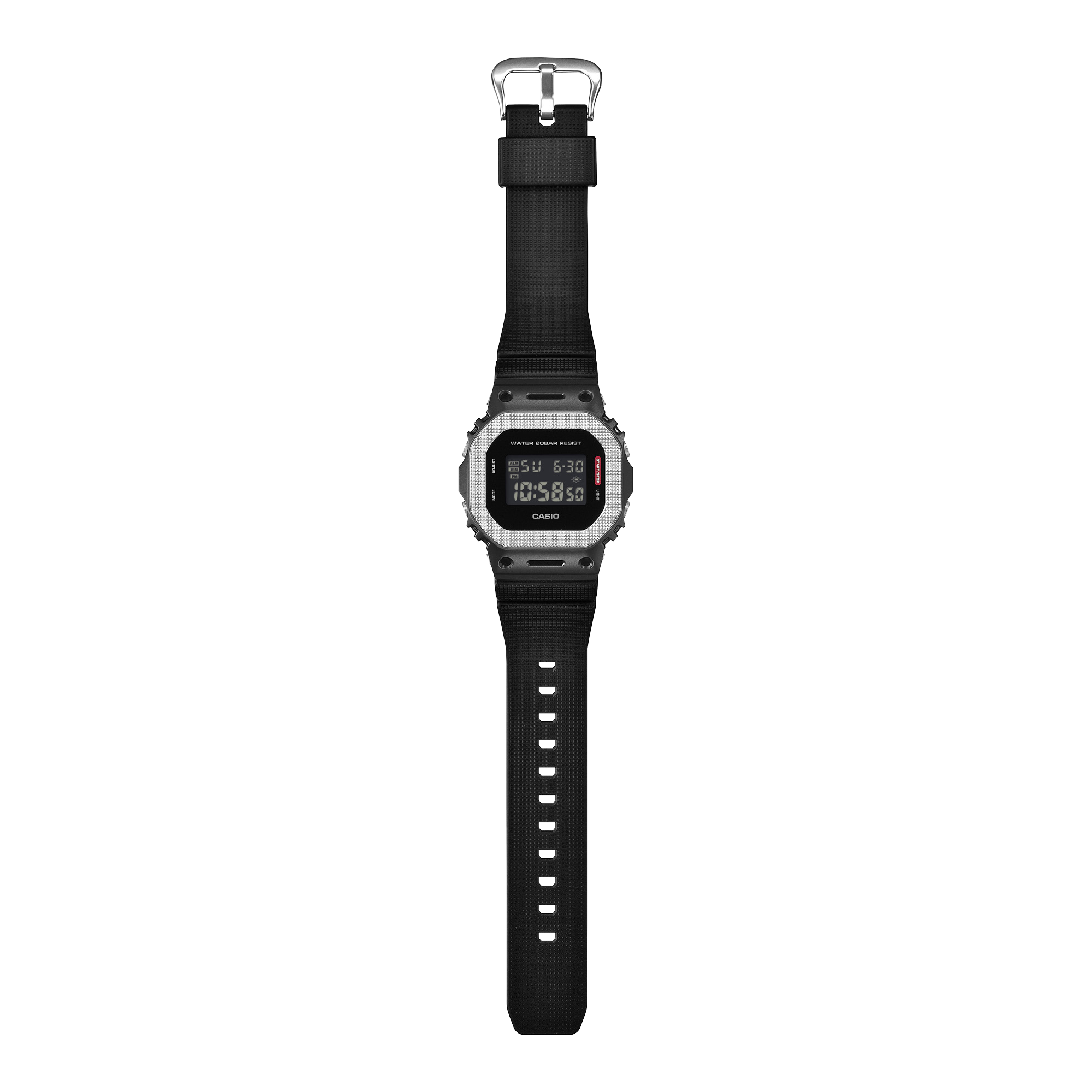 GM-5600BM Reloj G-Shock GM-5600 Hombre Caja Metal Plateada - Vista 6