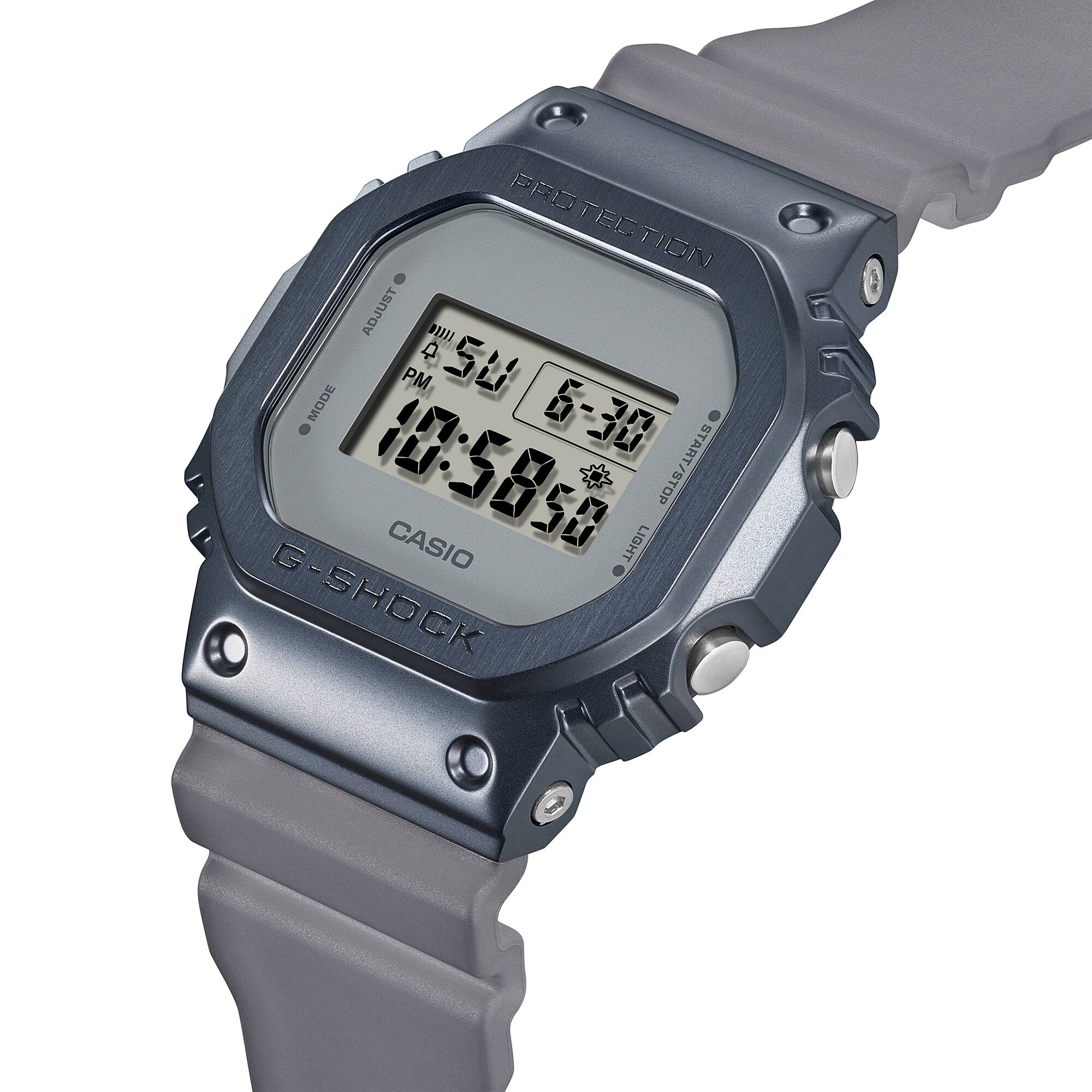 GM-5600MF Reloj G-Shock Cuadrado Unisex Resina Azul Oscuro - Vista 5