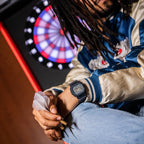 GM-5600MF Reloj G-Shock Cuadrado Unisex Resina Azul Oscuro - Detalle de esfera