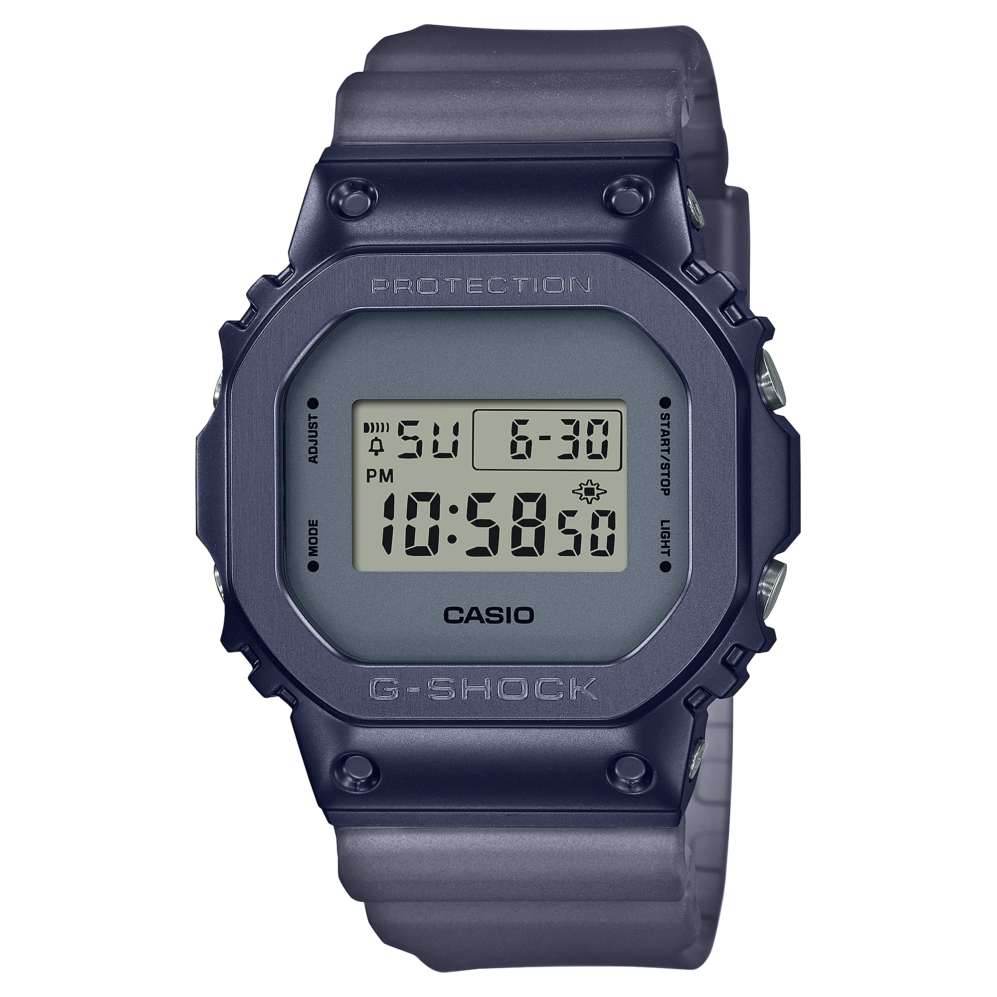 GM-5600MF Reloj G-Shock Cuadrado Unisex Resina Azul Oscuro - Reloj original en Guatemala