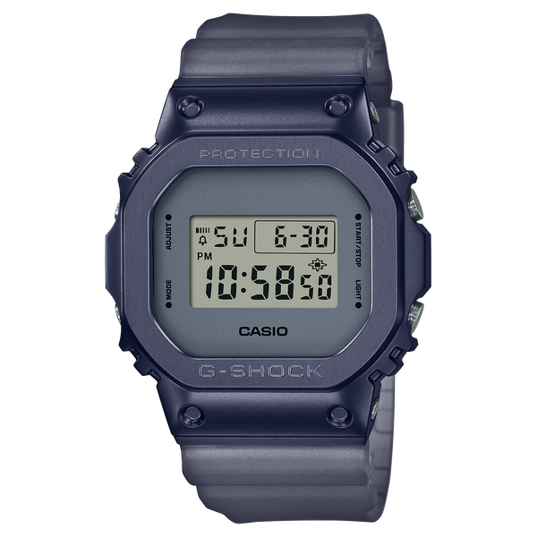 GM-5600MF Reloj G-Shock Cuadrado Unisex Resina Azul Oscuro - Reloj original en Guatemala