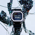 GM-5600RW Reloj G-Shock Hombre Acero Silicona Display - Detalle de esfera