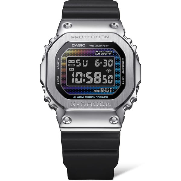 GM-5600RW Reloj G-Shock Hombre Acero Silicona Display - Vista lateral