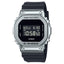 GM-5600U Reloj G-Shock Hombre Acero Caucho Plateado Negro