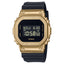GM-5600UG Reloj G-Shock Hombre Acero Dorado Resina Negra