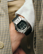 GM-6900 Reloj G-Shock Hombre Acero Inoxidable Resina Negra - Detalle de esfera