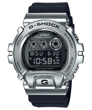 GM-6900-1 Reloj G-Shock GM-6900 de hombre pulsera de acero resina negra