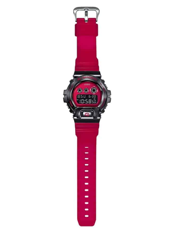 GM-6900B Reloj G-Shock GM-6900 Hombre Bisel Metálico Rosa - Vista trasera