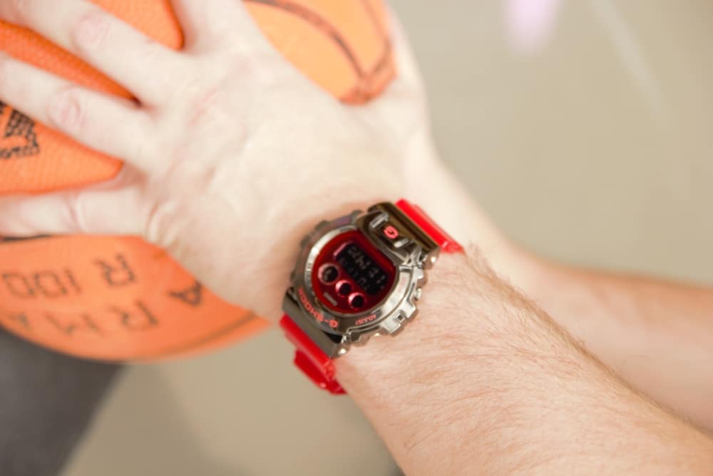 GM-6900B Reloj G-Shock GM-6900 Hombre Bisel Metálico Rosa - Vista 6