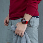 GM-6900B Reloj G-Shock GM-6900 Hombre Bisel Metálico Rosa - Detalle de esfera