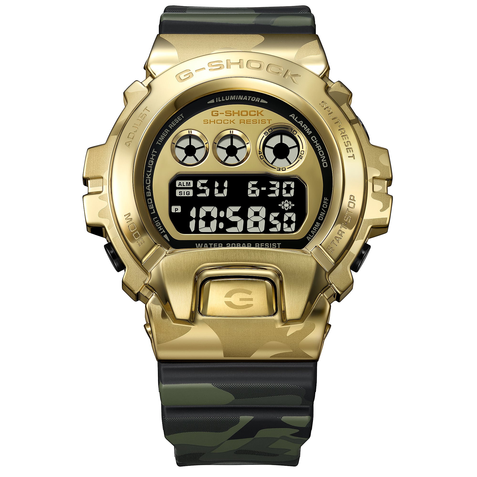 GM-6900CMG-3 Reloj G-Shock de hombre correa de silicona