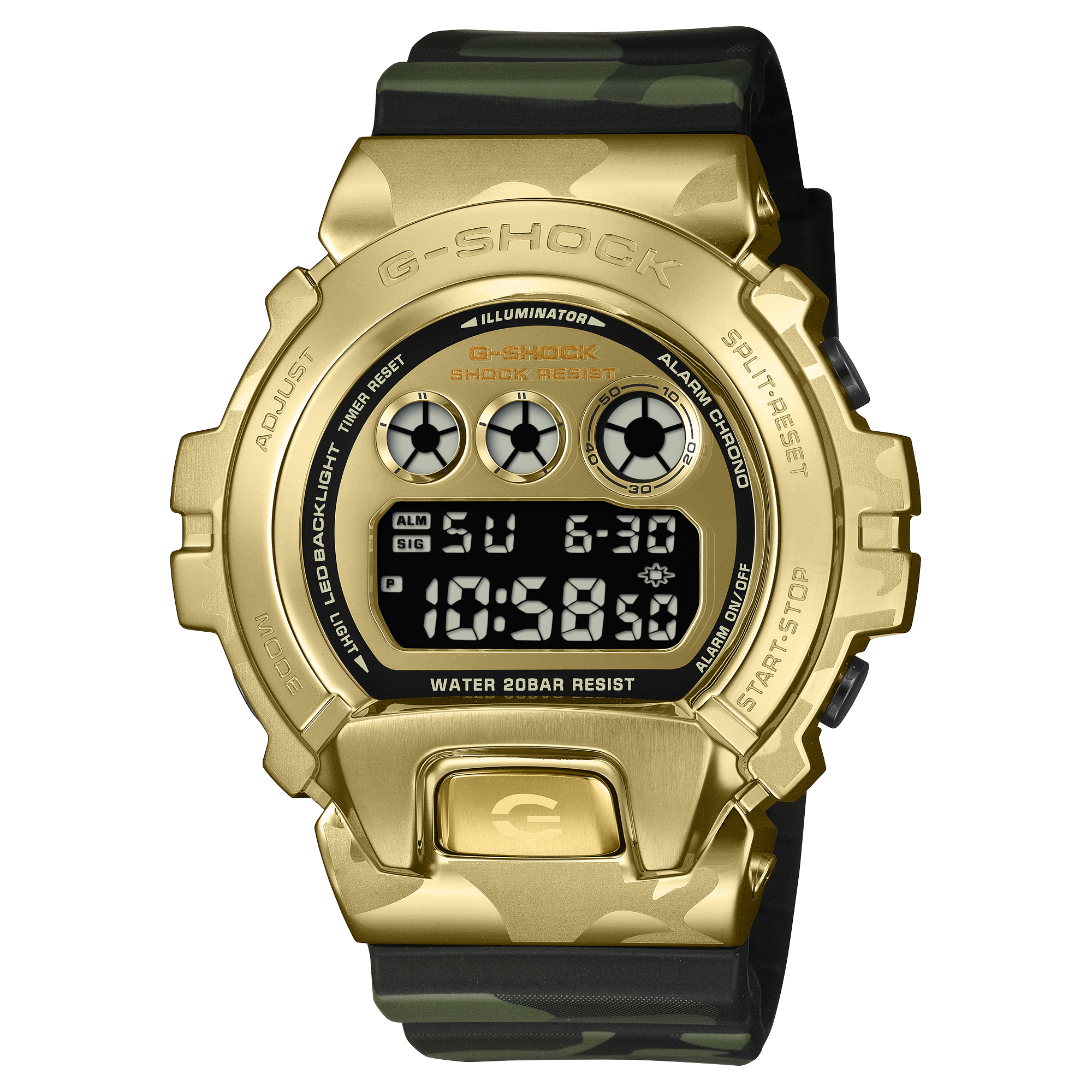 GM-6900CMG-3 Reloj G-Shock de hombre correa de silicona