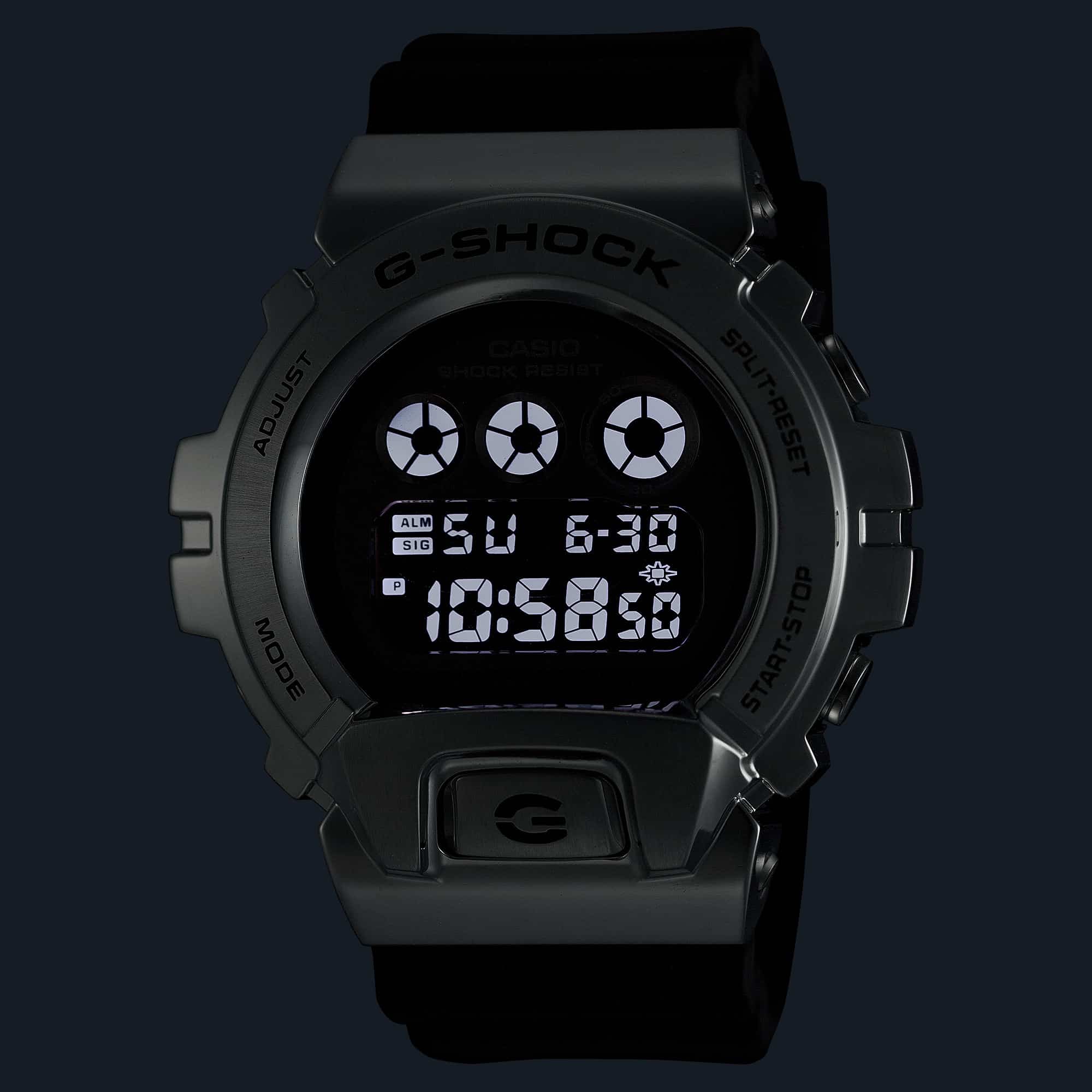 GM-6900U Reloj G-Shock Hombre Acero Correa Resina Negra - Vista 5