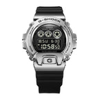 GM-6900U Reloj G-Shock Hombre Acero Correa Resina Negra - Vista trasera