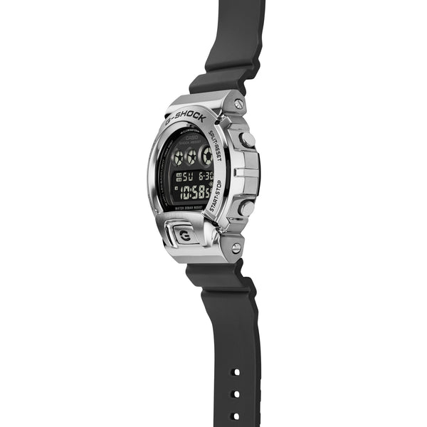 GM-6900U Reloj G-Shock Hombre Acero Correa Resina Negra - Vista lateral