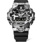 GM-700 Reloj G-Shock Hombre Caja Acero Correa Caucho - Vista trasera