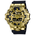 GM-700G Reloj G-Shock Hombre Caja Dorada Resina Negra - Reloj original en Guatemala