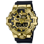GM-700G Reloj G-Shock Hombre Caja Dorada Resina Negra - Reloj original en Guatemala