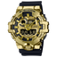GM-700G Reloj G-Shock Hombre Caja Dorada Resina Negra