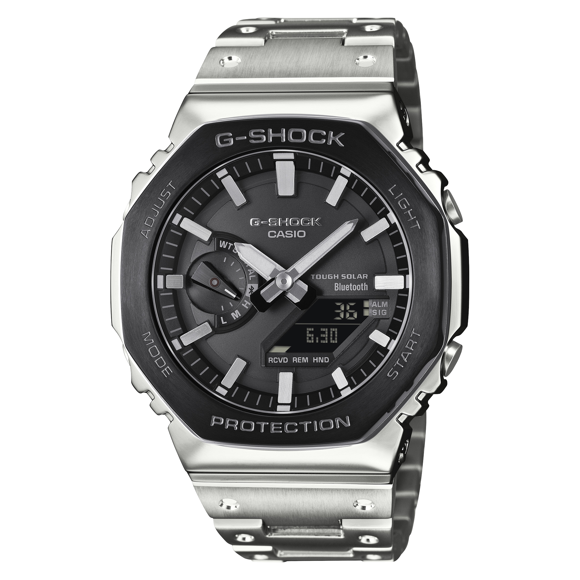 GM-B2100BT-1A Reloj G-Shock de hombre correa de metal - Reloj original en Guatemala