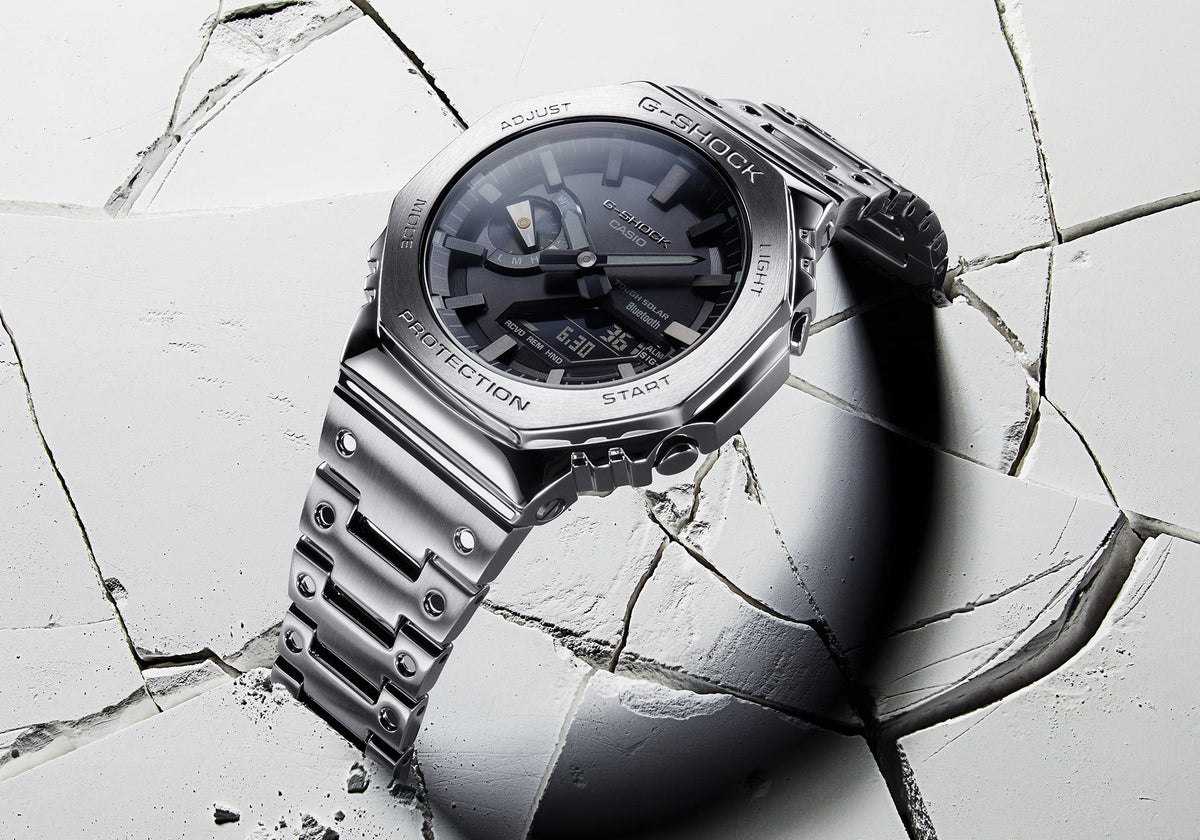 GM-B2100D-1A Reloj G-Shock GM-B2100 de hombre correa de metal