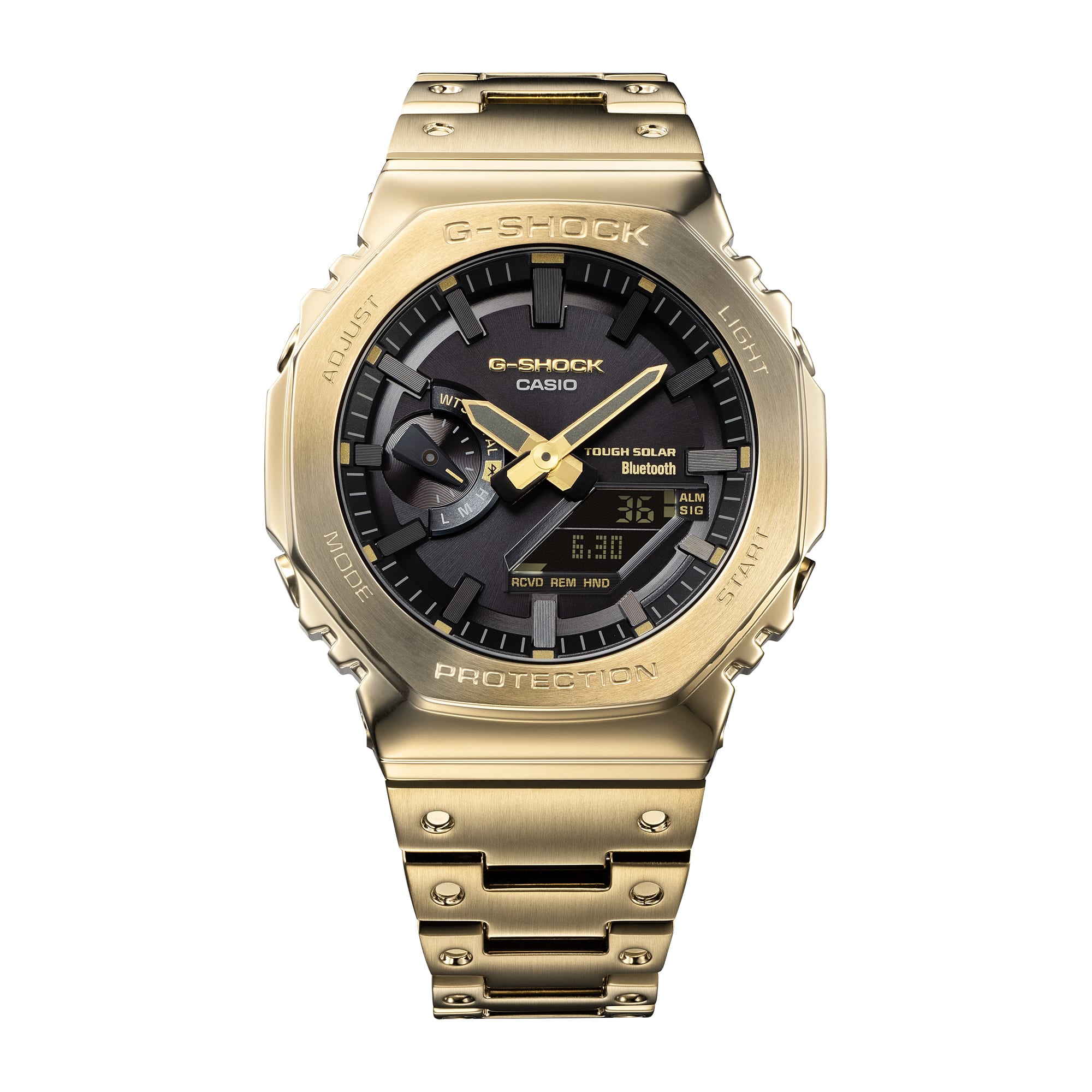 GM-B2100GD-9A Reloj G-Shock de hombre correa de metal