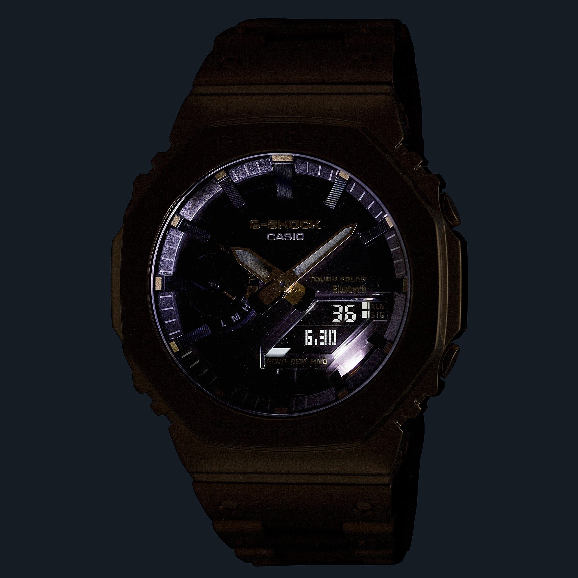 GM-B2100GD-9A Reloj G-Shock de hombre correa de metal