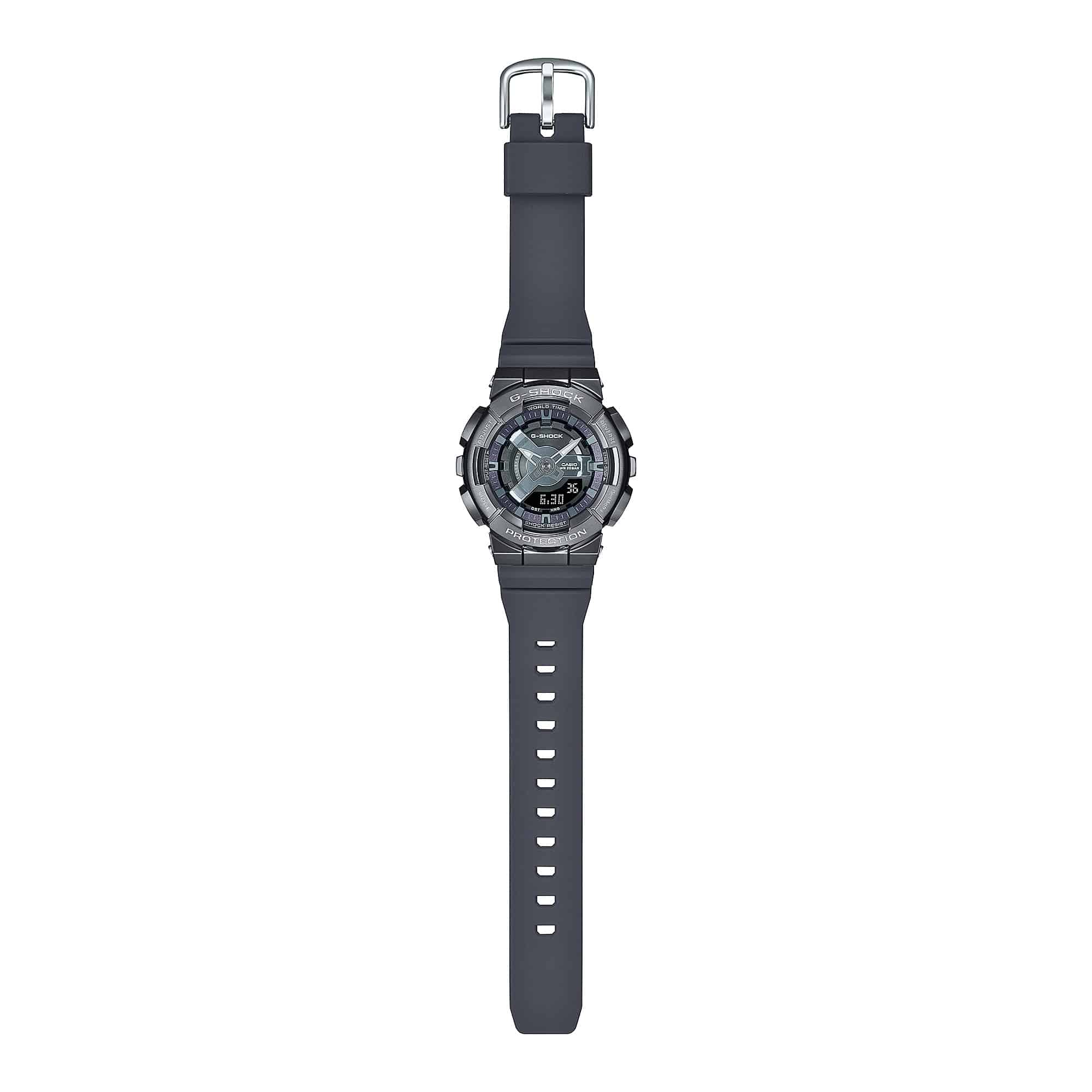 GM-S110B Reloj G-Shock Unisex Resina Gris Oscuro - Vista 7
