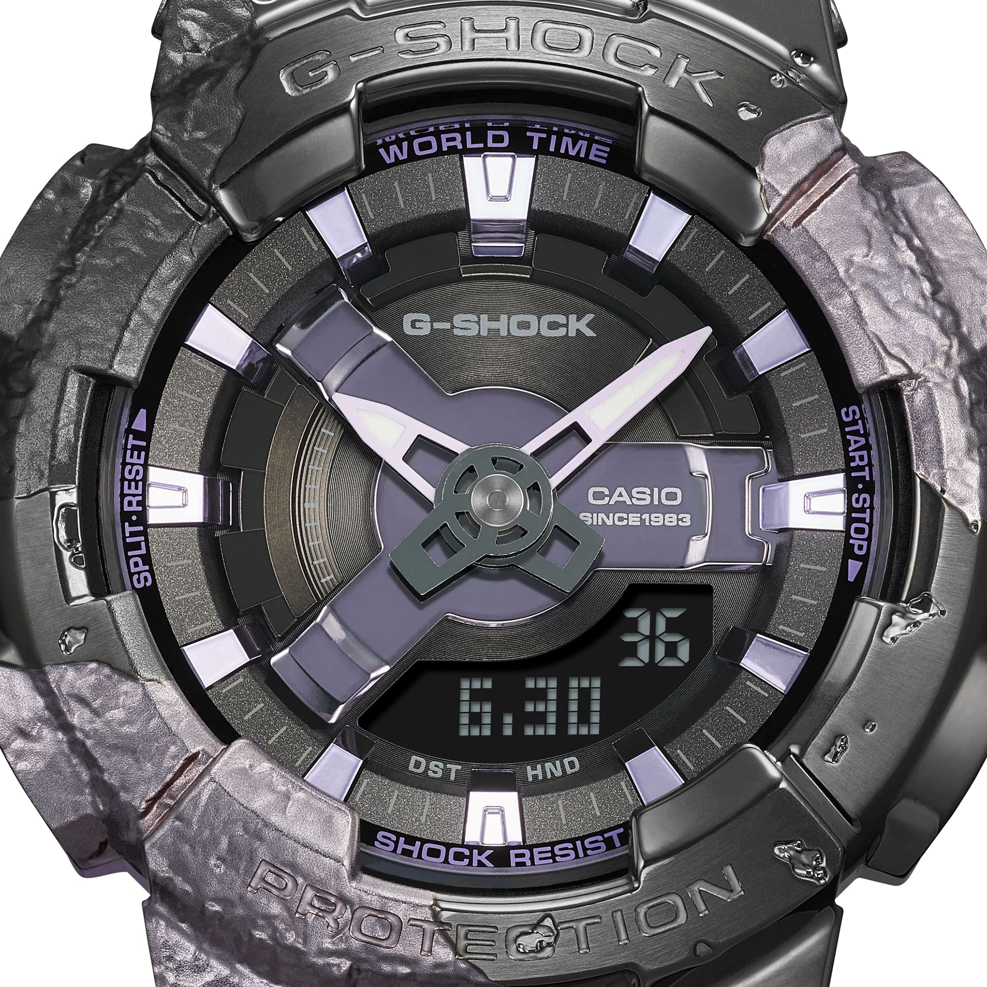 GM-S114GEM Reloj G-Shock Metal Forjado Hombre Caucho Gris - Vista 6