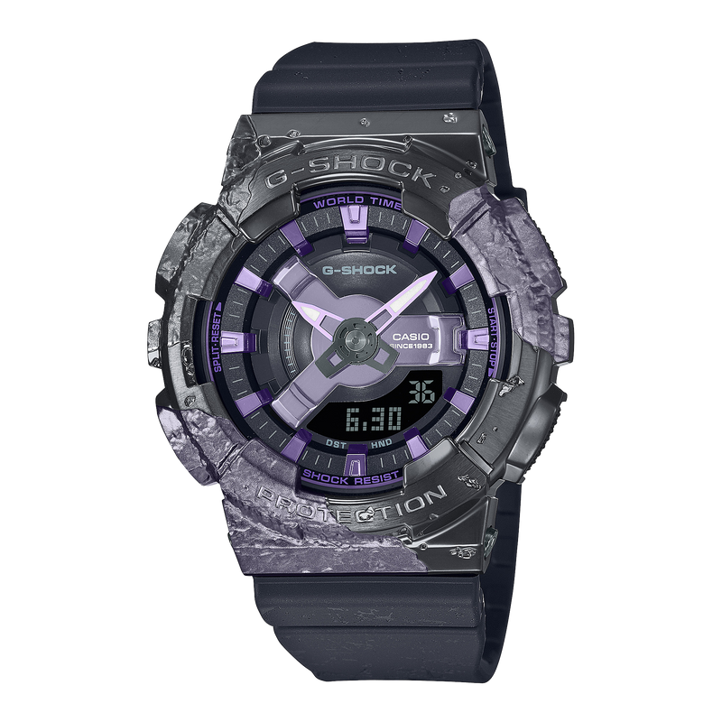 GM-S114GEM-1A2 Reloj G-Shock GM-S114 de hombre pulsera de caucho negro