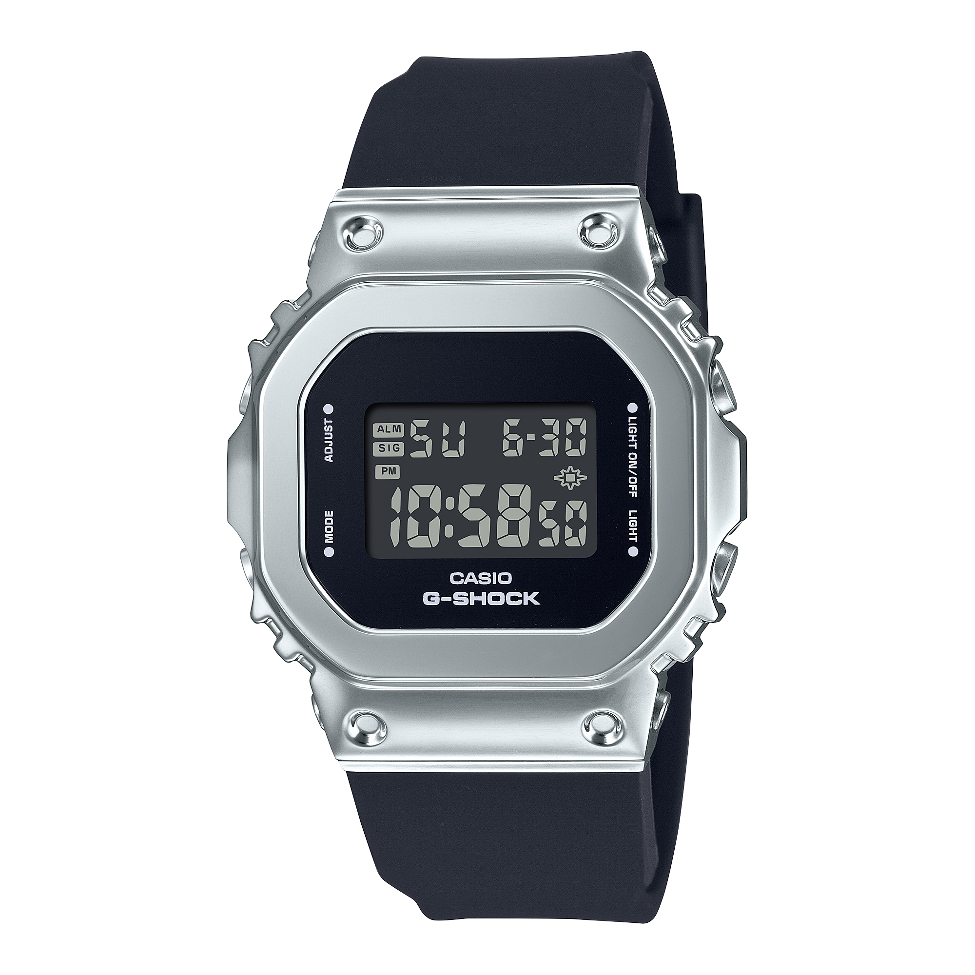 GM-S5600 Reloj G-Shock Hombre Acero Inoxidable Correa - Reloj original en Guatemala