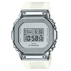 GM-S5600SK Reloj G-Shock Metal Unisex Acero Resina Blanca - Reloj original en Guatemala