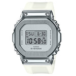 GM-S5600SK Reloj G-Shock Metal Unisex Acero Resina Blanca