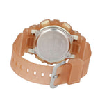 S140NC Reloj G-Shock Mujer Resina Rosa Cobre Translúcido - Vista lateral