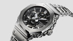 B2100D-1A Reloj G-Shock de hombre correa de metal - Vista lateral